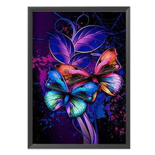 Load image into Gallery viewer, Butterfly 11CT Stamped Cross Stitch Kit 40x50cm(canvas)
