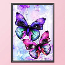 Load image into Gallery viewer, Butterfly 11CT Stamped Cross Stitch Kit 40x50cm(canvas)
