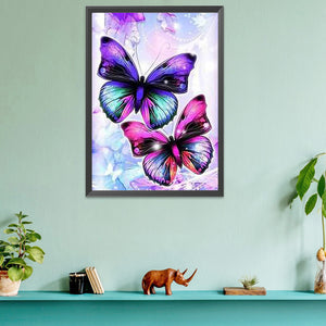 Butterfly 11CT Stamped Cross Stitch Kit 40x50cm(canvas)