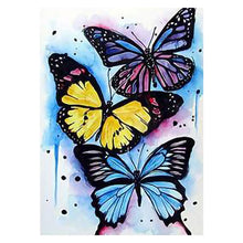 Load image into Gallery viewer, Butterfly 11CT Stamped Cross Stitch Kit 40x50cm(canvas)
