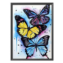 Load image into Gallery viewer, Butterfly 11CT Stamped Cross Stitch Kit 40x50cm(canvas)
