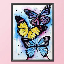 Load image into Gallery viewer, Butterfly 11CT Stamped Cross Stitch Kit 40x50cm(canvas)
