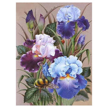 Load image into Gallery viewer, Color Flower 11CT Stamped Cross Stitch Kit 40x50cm(canvas)
