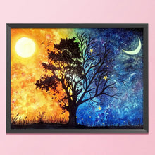 Load image into Gallery viewer, Tree 11CT Stamped Cross Stitch Kit 40x50cm(canvas)
