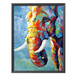 Elephant 11CT Stamped Cross Stitch Kit 40x50cm(canvas)