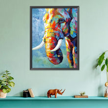 Load image into Gallery viewer, Elephant 11CT Stamped Cross Stitch Kit 40x50cm(canvas)
