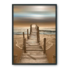 Load image into Gallery viewer, Seaside 11CT Stamped Cross Stitch Kit 36x46cm(canvas)
