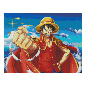 ONE PIECE 11CT Stamped Cross Stitch Kit 50x40cm(canvas)