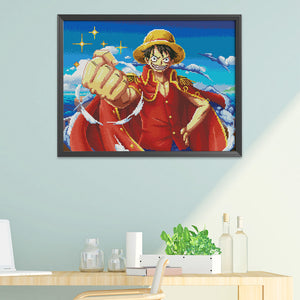 ONE PIECE 11CT Stamped Cross Stitch Kit 50x40cm(canvas)