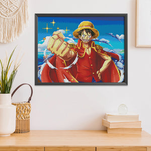 ONE PIECE 11CT Stamped Cross Stitch Kit 50x40cm(canvas)