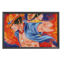 Load image into Gallery viewer, ONE PIECE 11CT Stamped Cross Stitch Kit 60x40cm(canvas)
