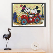 Load image into Gallery viewer, Mickey Mouse 11CT Stamped Cross Stitch Kit 50x40cm(canvas)
