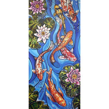 Load image into Gallery viewer, Koi &amp; Lotus 100x50cm(canvas) Full Round Drill Diamond Painting

