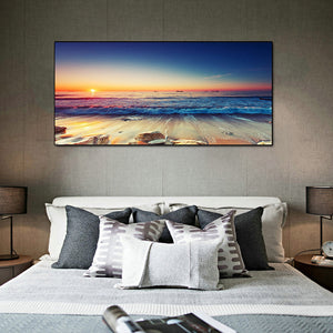 Sunset Beach 85x45cm(canvas) Full Round Drill Diamond Painting