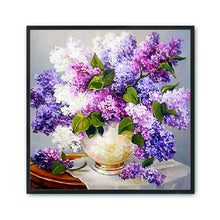 Load image into Gallery viewer, Flower 11CT Stamped Cross Stitch Kit 50x50cm(canvas)
