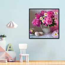 Load image into Gallery viewer, Flower 11CT Stamped Cross Stitch Kit 50x50cm(canvas)
