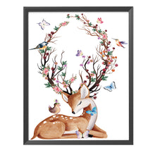 Load image into Gallery viewer, Branch Antler 11CT Stamped Cross Stitch Kit 46x56cm(canvas)
