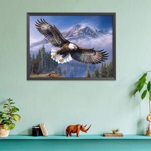 Flying Eagle 11CT Stamped Cross Stitch Kit 66x51cm(canvas)