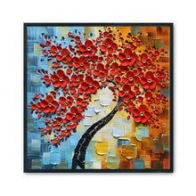 Load image into Gallery viewer, Red Leaves 11CT Stamped Cross Stitch Kit 50x50cm(canvas)
