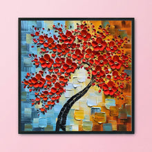 Load image into Gallery viewer, Red Leaves 11CT Stamped Cross Stitch Kit 50x50cm(canvas)
