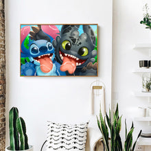 Load image into Gallery viewer, Cartoon Koala Dog 40x30cm(canvas) Full Round Drill Diamond Painting
