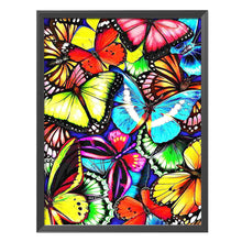 Load image into Gallery viewer, Butterfly 11CT Stamped Cross Stitch Kit 40x50cm(canvas)
