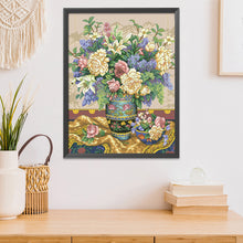 Load image into Gallery viewer, Blooming Flower 11CT Stamped Cross Stitch Kit 40x50cm(canvas)
