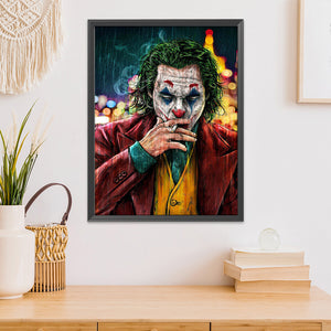 Clown 11CT Stamped Cross Stitch Kit 40x50cm(canvas)