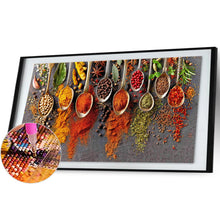 Load image into Gallery viewer, Seasoning 85x45cm(canvas) Full Round Drill Diamond Painting
