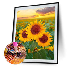 Load image into Gallery viewer, Sunflowers 30x40cm(canvas) Full Round Drill Diamond Painting
