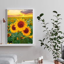 Load image into Gallery viewer, Sunflowers 30x40cm(canvas) Full Round Drill Diamond Painting
