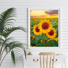 Load image into Gallery viewer, Sunflowers 30x40cm(canvas) Full Round Drill Diamond Painting
