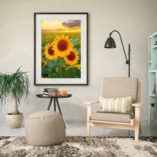 Load image into Gallery viewer, Sunflowers 30x40cm(canvas) Full Round Drill Diamond Painting
