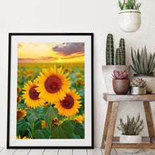 Load image into Gallery viewer, Sunflowers 30x40cm(canvas) Full Round Drill Diamond Painting
