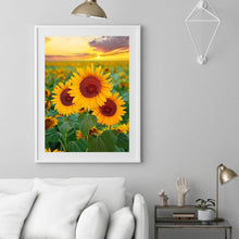 Load image into Gallery viewer, Sunflowers 30x40cm(canvas) Full Round Drill Diamond Painting
