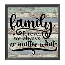 Load image into Gallery viewer, Home Family Letters 11CT Stamped Cross Stitch Kit 36x36cm(canvas)
