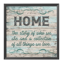Load image into Gallery viewer, Home Family Letters 11CT Stamped Cross Stitch Kit 46x46cm(canvas)

