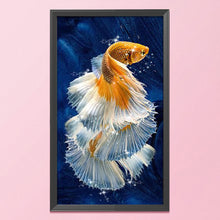 Load image into Gallery viewer, Quiet Goldfish 11CT Stamped Cross Stitch Kit 30x55cm(canvas)
