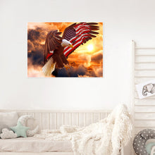 Load image into Gallery viewer, Flying Eagle 40x30cm(canvas) Full Round Drill Diamond Painting
