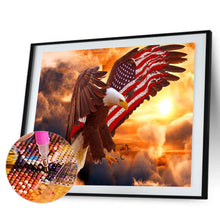 Load image into Gallery viewer, Flying Eagle 40x30cm(canvas) Full Round Drill Diamond Painting
