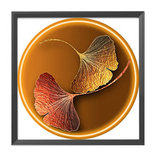 Load image into Gallery viewer, Two Leaves (Brown) 11CT Stamped Cross Stitch Kit 60x60cm(canvas)
