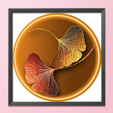 Load image into Gallery viewer, Two Leaves (Brown) 11CT Stamped Cross Stitch Kit 60x60cm(canvas)
