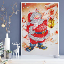 Load image into Gallery viewer, Santa Claus 30x40cm(canvas) beautiful special shaped drill diamond painting
