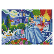 Load image into Gallery viewer, Prince Cinderella 11CT Stamped Cross Stitch Kit 50x70cm(canvas)
