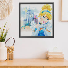 Load image into Gallery viewer, Cinderella 11CT Stamped Cross Stitch Kit 40x40cm(canvas)
