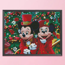 Load image into Gallery viewer, Mickey Mouse 11CT Stamped Cross Stitch Kit 50x40cm(canvas)
