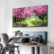 Load image into Gallery viewer, Cherry Blossom 85x45cm(canvas) Full Round Drill Diamond Painting
