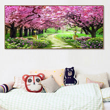 Load image into Gallery viewer, Cherry Blossom 85x45cm(canvas) Full Round Drill Diamond Painting
