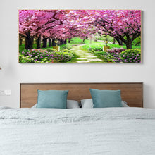 Load image into Gallery viewer, Cherry Blossom 85x45cm(canvas) Full Round Drill Diamond Painting
