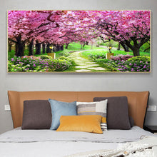 Load image into Gallery viewer, Cherry Blossom 85x45cm(canvas) Full Round Drill Diamond Painting

